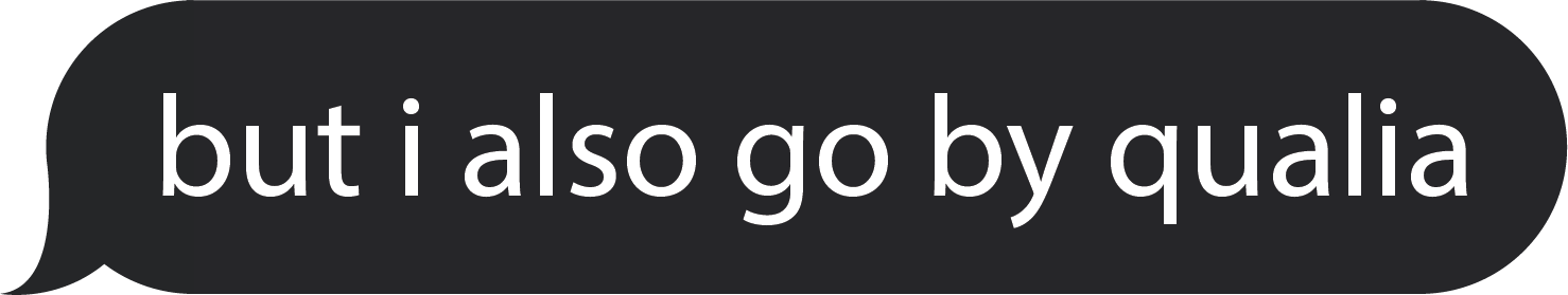 an ios message bubble with the text 'im leftonreadbygod' inside